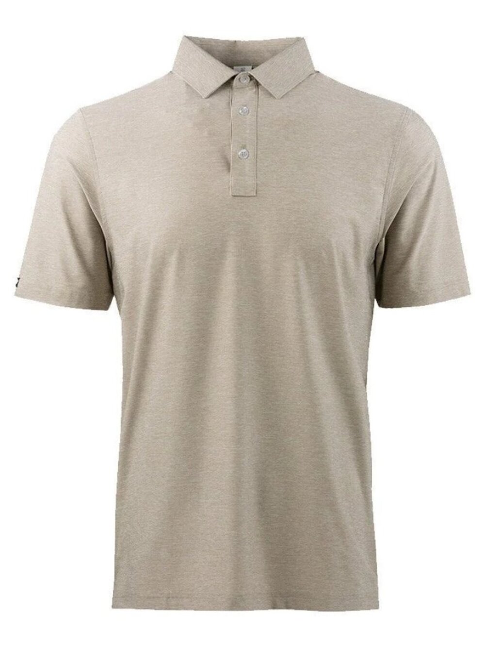 Straight Down Dodge Golf Polo Almond Size L (New)